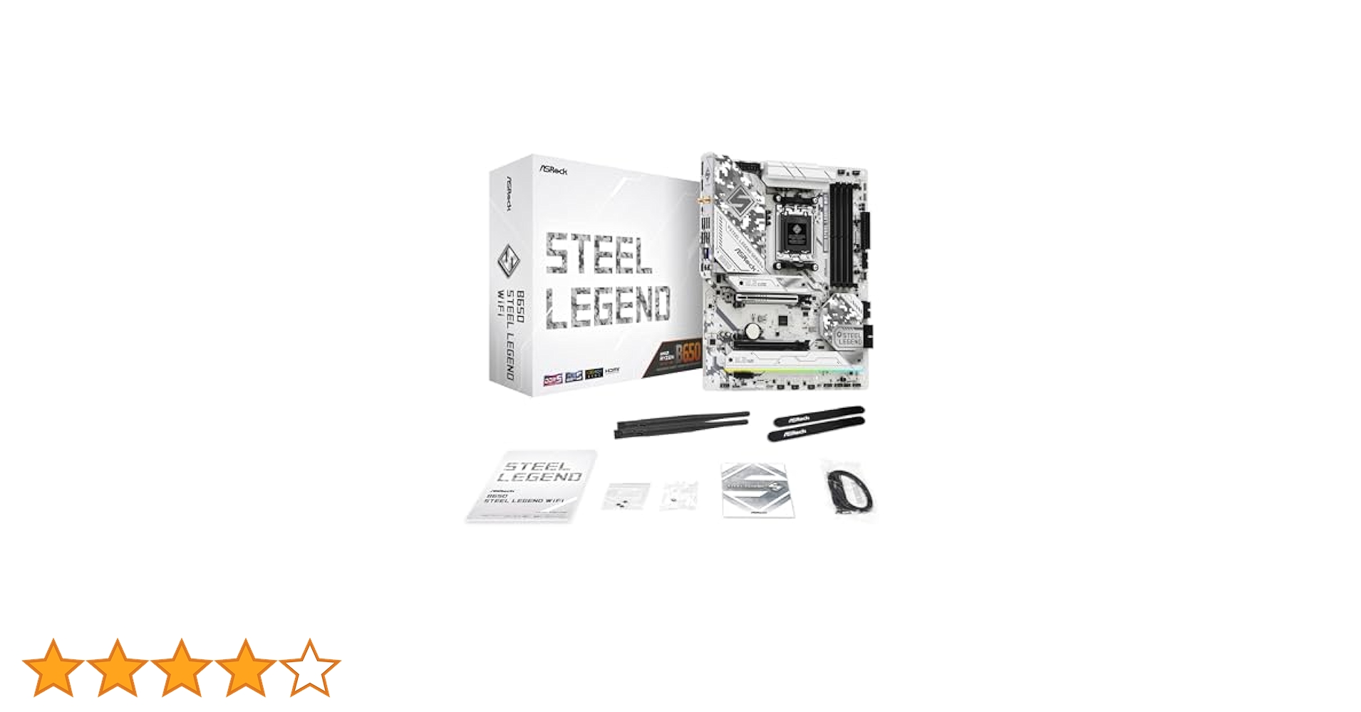 Steel Legend B650 Ryzen 7600 +32GBメモリセット ASRock B650 Steel Legend WiFi AMD 600シリーズ Socket AM5対応